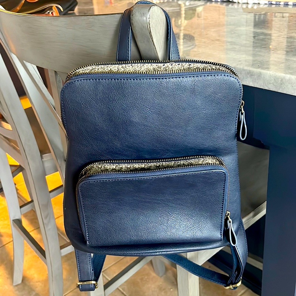 Joy Susan midnight mini backpack